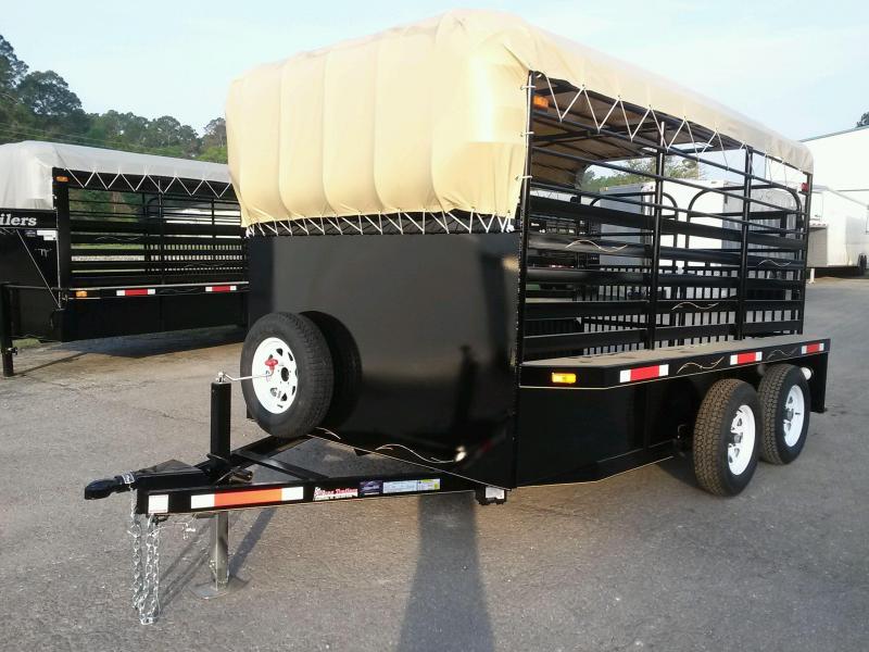 ST1270B TEXAS TRAILERS 12' BUMPER PULL STOCK TRAILER in Ashburn, VA ST1270B TEXAS TRAILERS 12' BUMPER PULL STOCK TRAILER in Ashburn, VA