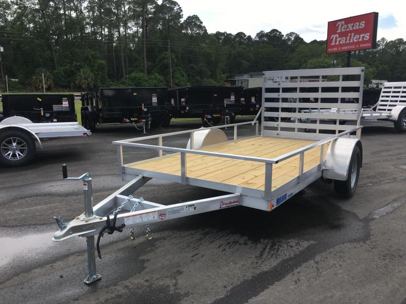 MU72X12WR2.0 MISSION 6' X 12' ALUMINUM UTILITY TRAILER MU72X12WR2.0 MISSION 6' X 12' ALUMINUM UTILITY TRAILER