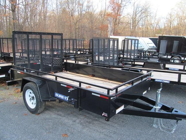 Sure-Trac 5 X 10 Steel High Side Utility Trailer Sure-Trac 5 X 10 Steel High Side Utility Trailer