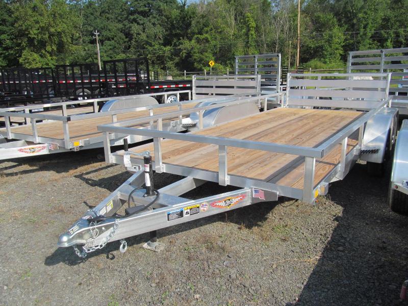 2019 H and H 7 x 16 Aluminum Double Axle Utility Trailer 2019 H and H 7 x 16 Aluminum Double Axle Utility Trailer