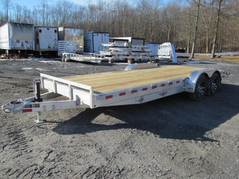 2019 H and H Trailer Aluminum Flatbed 18 Ft 10K Equipment Trailer 2019 H and H Trailer Aluminum Flatbed 18 Ft 10K Equipment Trailer