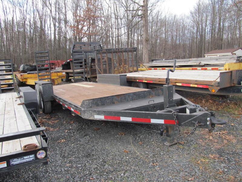 2003 Pequea 7x18 Equipment Trailer 2003 Pequea 7x18 Equipment Trailer