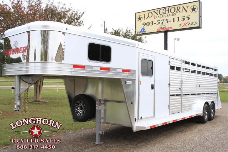 2019 Sooner 24ft Show Cattle Combo w/ 4 pen System/ Side & Rear Ramp 2019 Sooner 24ft Show Cattle Combo w/ 4 pen System/ Side & Rear Ramp