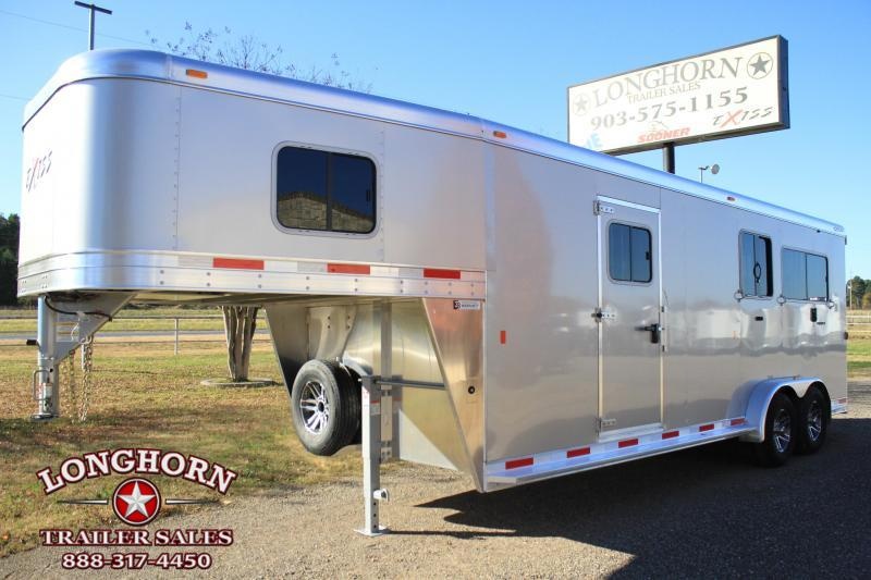 2019 Exiss Trailers 2 + 1 Straight Load Gn Horse Trailer 2019 Exiss Trailers 2 + 1 Straight Load Gn Horse Trailer