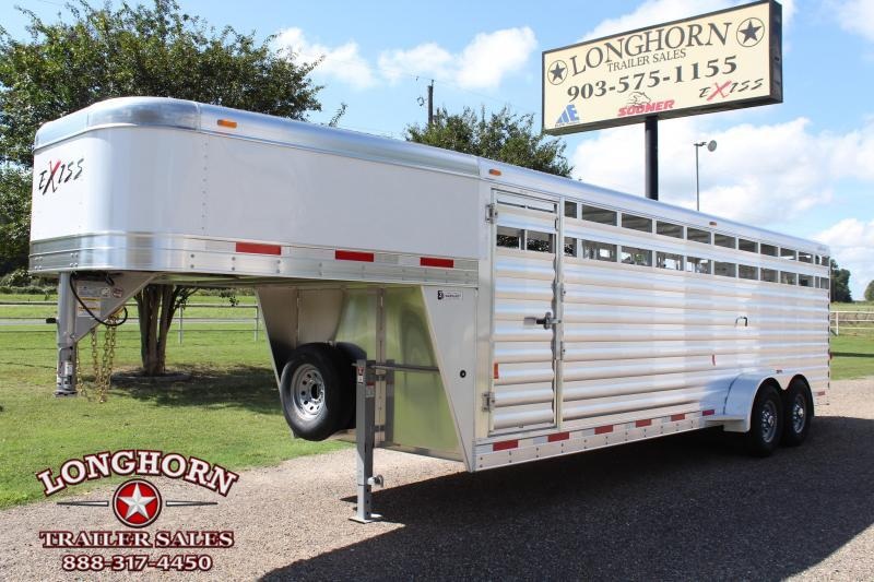 2019 Exiss 24ft x 6.8ft Aluminum Stock Trailer 2019 Exiss 24ft x 6.8ft Aluminum Stock Trailer