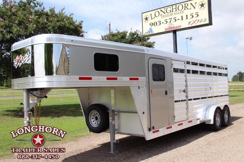 2020 Exiss 20ft Stock Combo with 4ft Tack Room 2020 Exiss 20ft Stock Combo with 4ft Tack Room