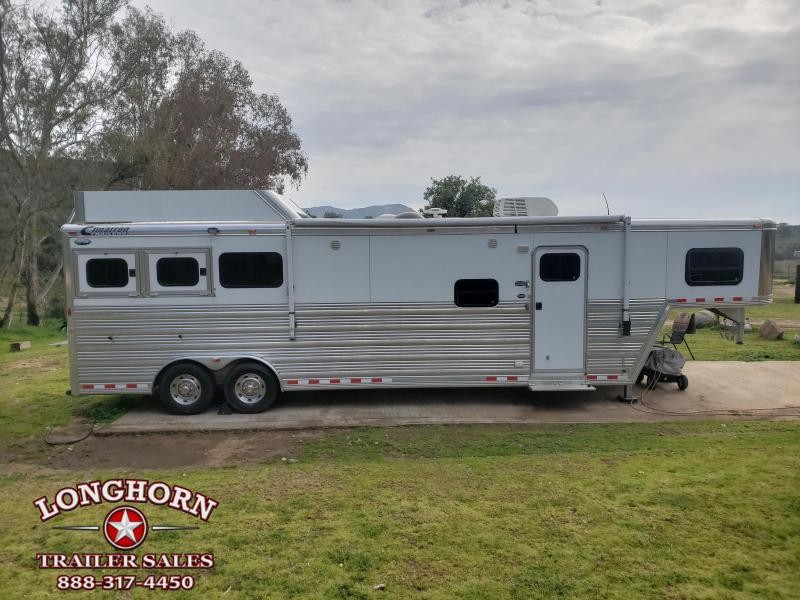 2013 Cimarron 3 Horse 12.8ft LQ by Trail Boss 2013 Cimarron 3 Horse 12.8ft LQ by Trail Boss