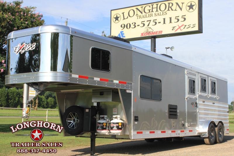 2019 Exiss 3 Horse with 10.6ft Shortwall with Drop windows Both sides 2019 Exiss 3 Horse with 10.6ft Shortwall with Drop windows Both sides