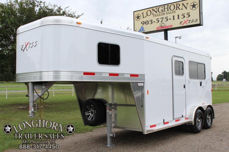 2019 Exiss 2 Horse Warm Blood Edition Straight Load 7.5 Tall 2019 Exiss 2 Horse Warm Blood Edition Straight Load 7.5 Tall