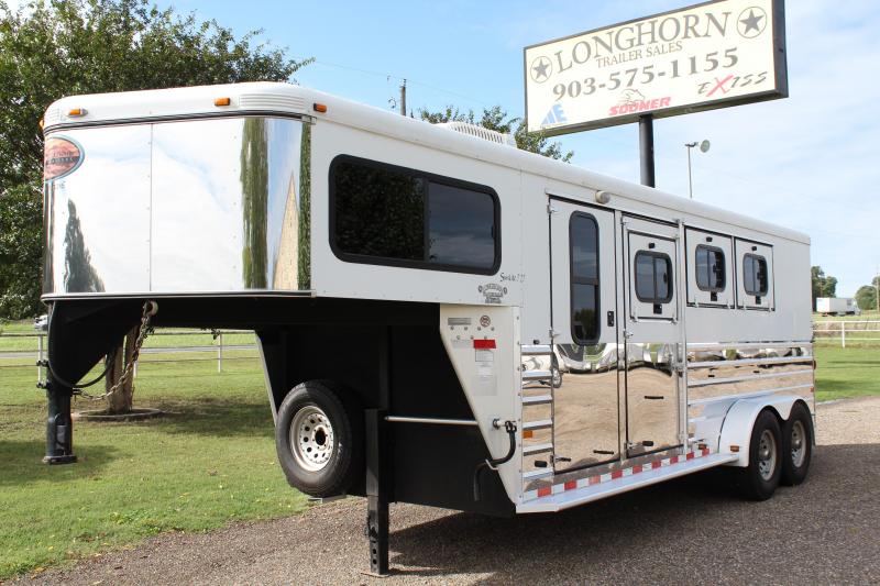 2006 Sundowner 3 Horse with 4ft Tack Room and A.C. 2006 Sundowner 3 Horse with 4ft Tack Room and A.C.