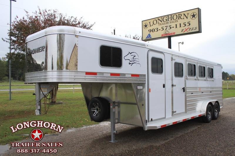 2019 Sooner 4 4 Horse Gooseneck with Front/Rear Tack Room 2019 Sooner 4 4 Horse Gooseneck with Front/Rear Tack Room