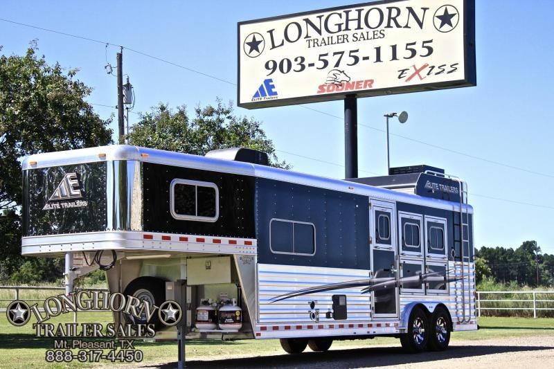 2019 Elite 3 Horse with 10'8'' Shortwall *Corner Chair* 2019 Elite 3 Horse with 10'8'' Shortwall *Corner Chair*