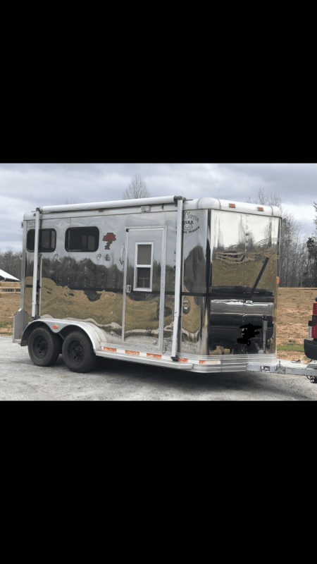 1999 Classic Ventures Cato Classic 2 Horse Slant Trailer 1999 Classic Ventures Cato Classic 2 Horse Slant Trailer