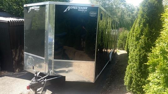 2017 Homesteader 8.5 x 24 Enclosed Cargo Trailer 2017 Homesteader 8.5 x 24 Enclosed Cargo Trailer