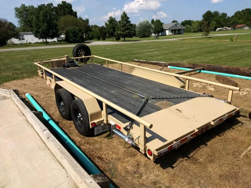 2018 PJ 18' (16' + 2') Equipment Trailer 2018 PJ 18' (16' + 2') Equipment Trailer