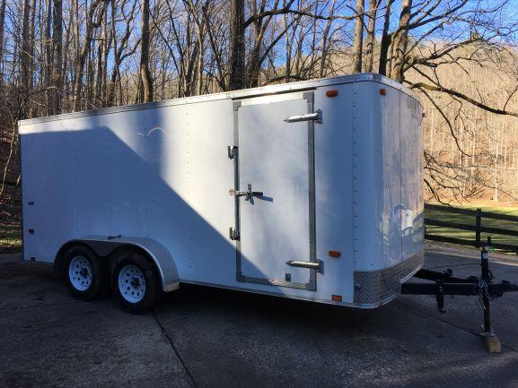 2016 Look Trailers ST 7 X 16 Enclosed Cargo Trailer 2016 Look Trailers ST 7 X 16 Enclosed Cargo Trailer