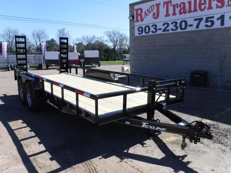 2018 TexLine 83 x 18 Bobcat Pipe Top Equipment Trailer 2018 TexLine 83 x 18 Bobcat Pipe Top Equipment Trailer