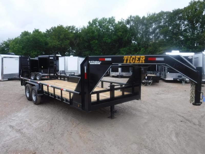2018 Tiger 83x20 Gooseneck Equipment Trailer 2018 Tiger 83x20 Gooseneck Equipment Trailer