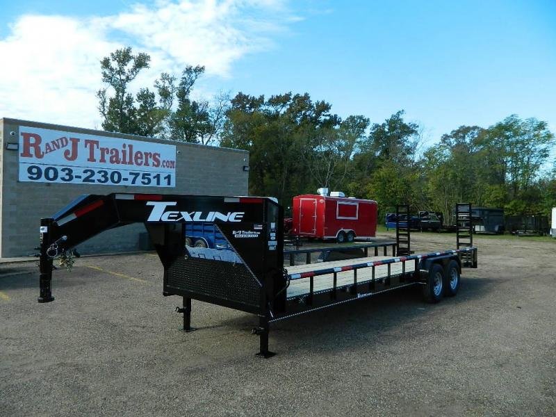 2018 TexLine 83 x 24 Bobcat Gooseneck Equipment Trailer 2018 TexLine 83 x 24 Bobcat Gooseneck Equipment Trailer
