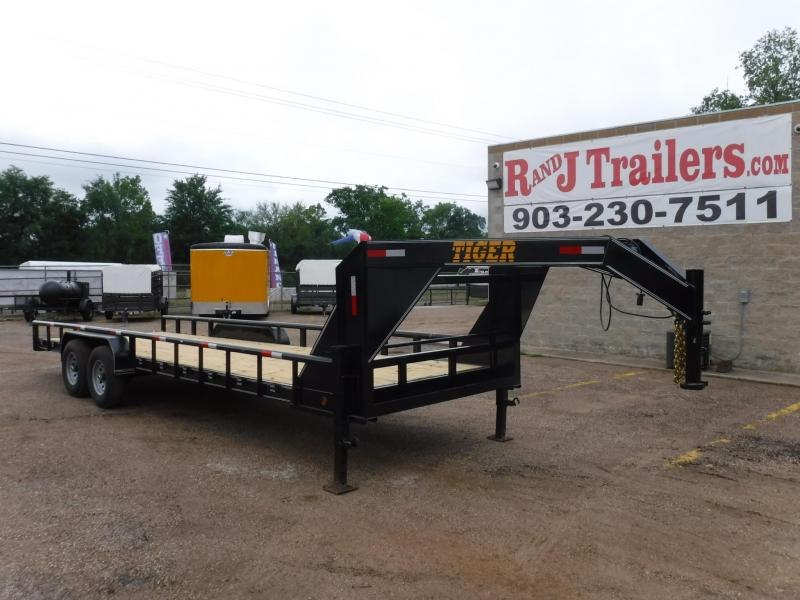 2019 Tiger 83 x 24 Bobcat Gooseneck Equipment Trailer 2019 Tiger 83 x 24 Bobcat Gooseneck Equipment Trailer