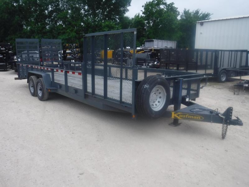 2014 Kaufman Trailers 22ft Landscape Utility Trailer 2014 Kaufman Trailers 22ft Landscape Utility Trailer