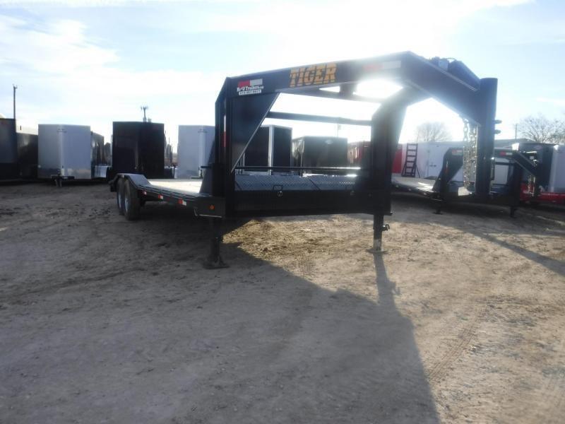 2019 Tiger 102 x 24 Gooseneck Equipment Trailer 2019 Tiger 102 x 24 Gooseneck Equipment Trailer