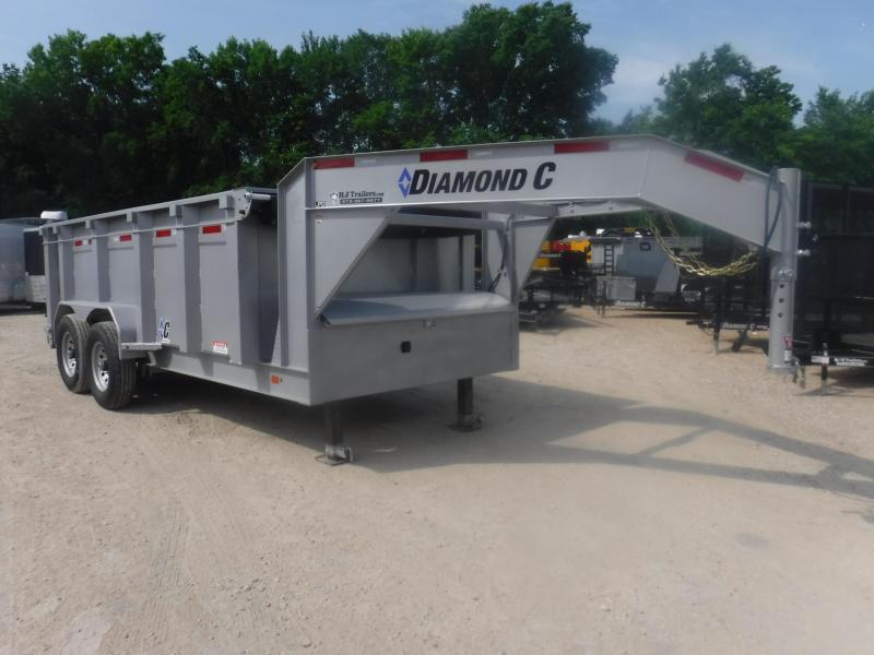 2019 Diamond C Trailers 82 x 14 LPD207 Gooseneck Dump Trailer 2019 Diamond C Trailers 82 x 14 LPD207 Gooseneck Dump Trailer