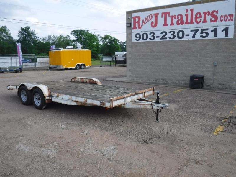 1995 Parker Trailers 83 x 18 Car / Racing Trailer 1995 Parker Trailers 83 x 18 Car / Racing Trailer
