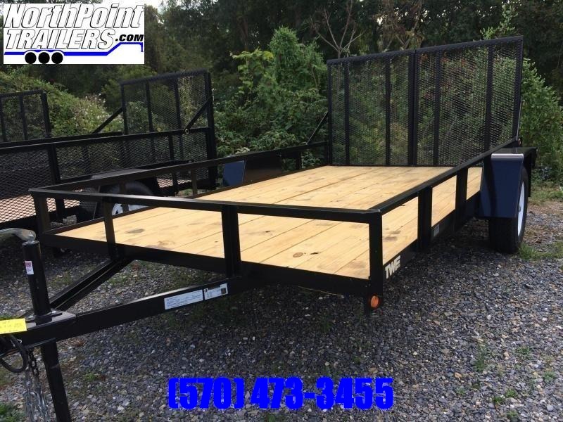 2019 TWF Mfg 102x12 Split Gate Utility Trailer 2019 TWF Mfg 102x12 Split Gate Utility Trailer