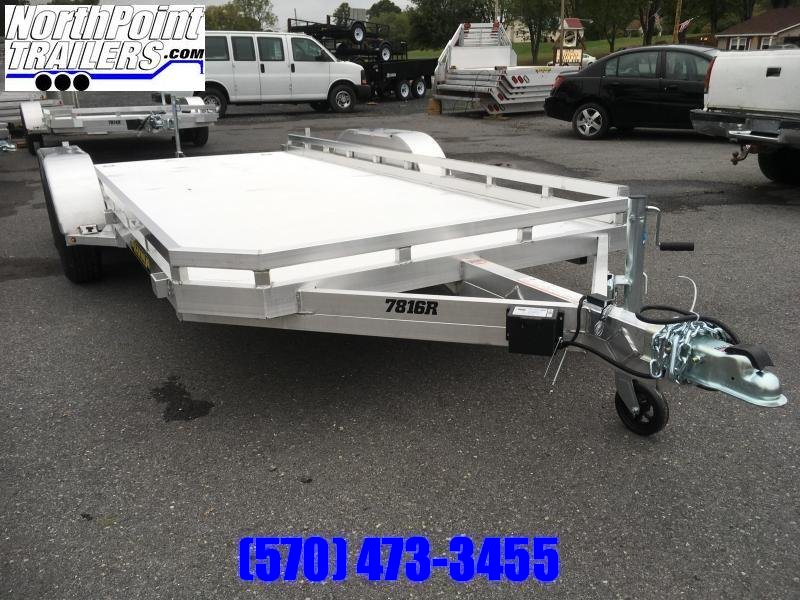 2020 Aluma 7816R Tandem Axle Utility Trailer 2020 Aluma 7816R Tandem Axle Utility Trailer