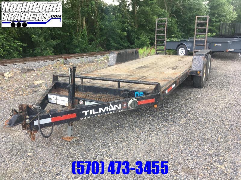 2008 Tillman 18' Equipment Trailer 2008 Tillman 18' Equipment Trailer