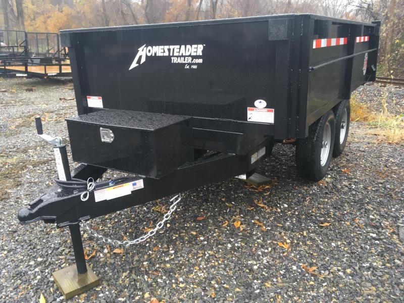 2019 Homesteader 610MB Dump Trailer W/ Curbside Fold Down 2019 Homesteader 610MB Dump Trailer W/ Curbside Fold Down