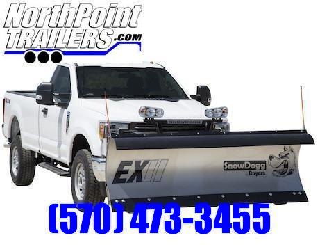 SnowDogg EX90 Stainless Snow Plow - 9' Straight Blade SnowDogg EX90 Stainless Snow Plow - 9' Straight Blade