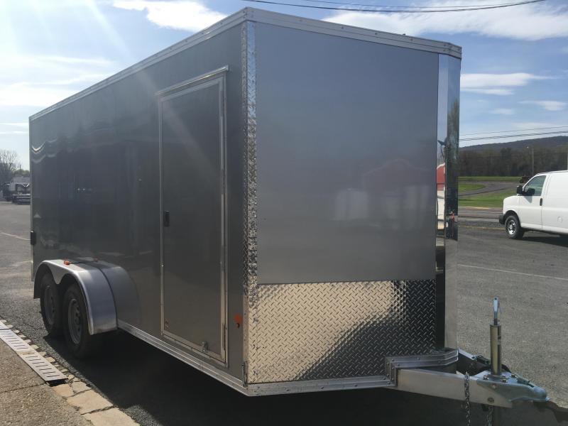 2018 CargoPro Trailers C7x16S-IF Cargo Trailer - Silver 2018 CargoPro Trailers C7x16S-IF Cargo Trailer - Silver