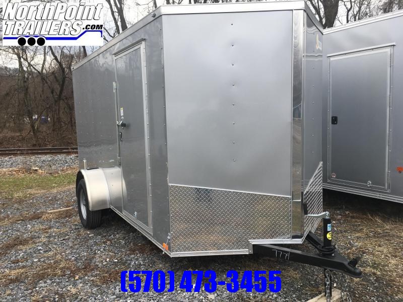 2019 Spartan SP6x12SA Enclosed Trailer - Silver Frost - 2019 Spartan SP6x12SA Enclosed Trailer - Silver Frost -