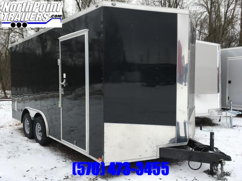 2020 Spartan SP8.5x16 Enclosed Trailer - Black - 84" Interior 2020 Spartan SP8.5x16 Enclosed Trailer - Black - 84" Interior