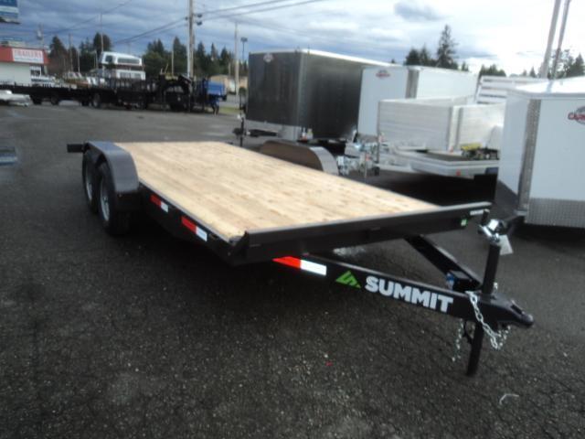 2019 Summit Cascade 7x18 10K Flatbed Trailer 2019 Summit Cascade 7x18 10K Flatbed Trailer