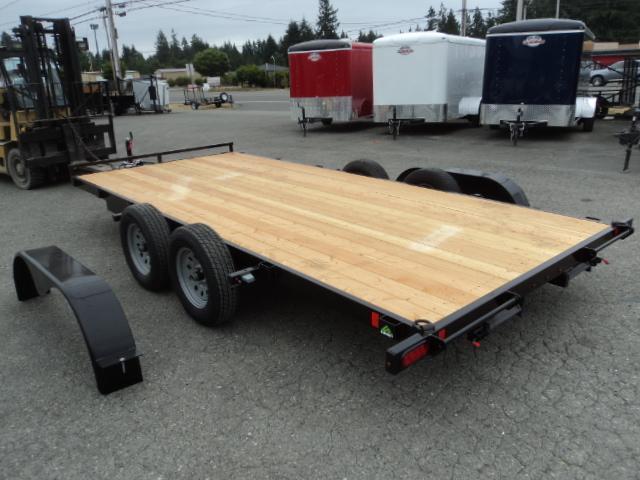 2017 Summit Alpine 7x16 7K Flatbed w/Removable Fenders Car / Racing Trailer 2017 Summit Alpine 7x16 7K Flatbed w/Removable Fenders Car / Racing Trailer
