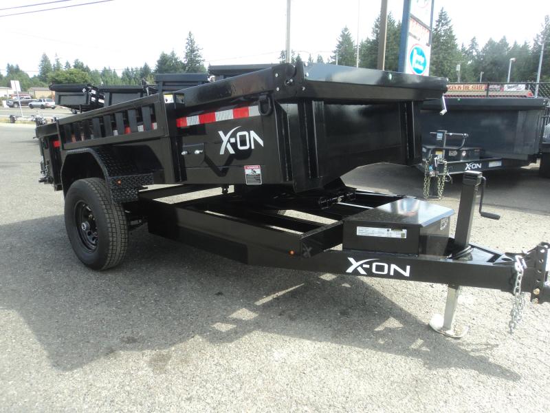 2019 X-On 5X10 5K Dump Trailer w/Tarp Kit/Ramps++ 2019 X-On 5X10 5K Dump Trailer w/Tarp Kit/Ramps++