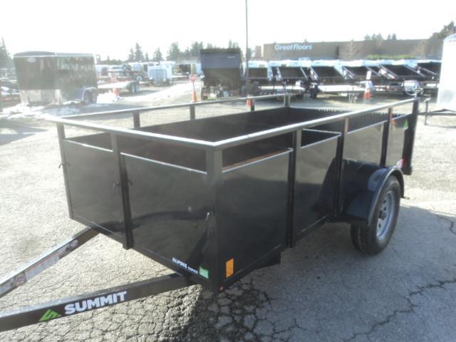 2020 Summit Alpine 5X10 Single Axle W/Split Ramp Utility Trailer 2020 Summit Alpine 5X10 Single Axle W/Split Ramp Utility Trailer