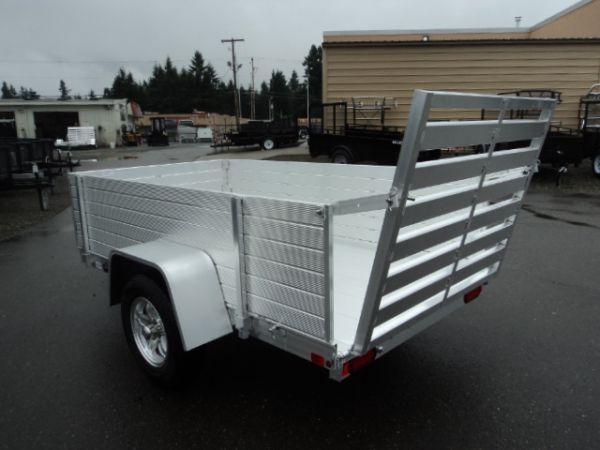 2019 Aluma 4.5X8 WITH 24" TALL SIDES Utility Trailer 2019 Aluma 4.5X8 WITH 24" TALL SIDES Utility Trailer