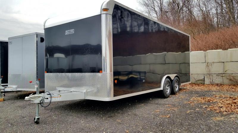 2018 EZ Hauler 8.5x20 Aluminum Enclosed Car Hauler Trailer 2018 EZ Hauler 8.5x20 Aluminum Enclosed Car Hauler Trailer