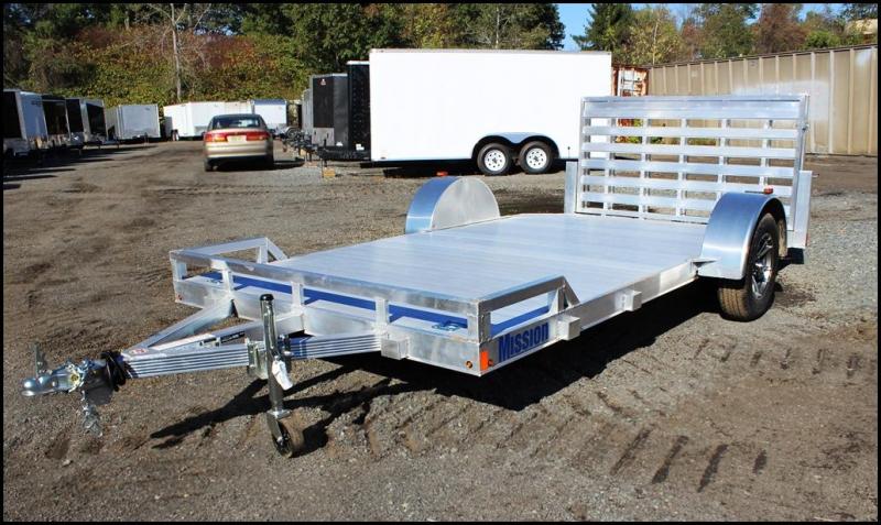 2018 Mission 6.5x14 Aluminum Slingshot Utility Trailer 2018 Mission 6.5x14 Aluminum Slingshot Utility Trailer
