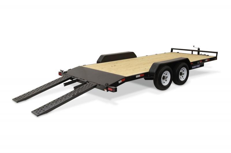 2019 Sure-Trac 7x20 7K Wood Deck Car Trailer 2019 Sure-Trac 7x20 7K Wood Deck Car Trailer