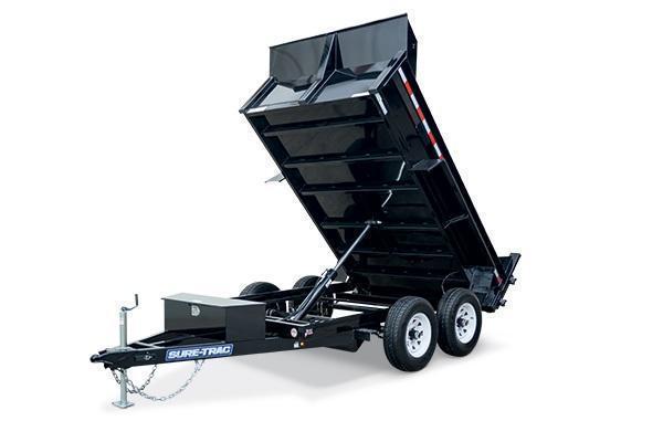 2019 Sure-Trac 6x10 7K Low Profile Dump Trailer 2019 Sure-Trac 6x10 7K Low Profile Dump Trailer