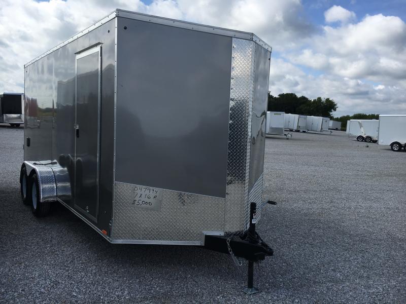 2019 Cargo Express Xlw Se 7' Wide Cargo Flat Top Cargo / Enclosed Trailer 2019 Cargo Express Xlw Se 7' Wide Cargo Flat Top Cargo / Enclosed Trailer