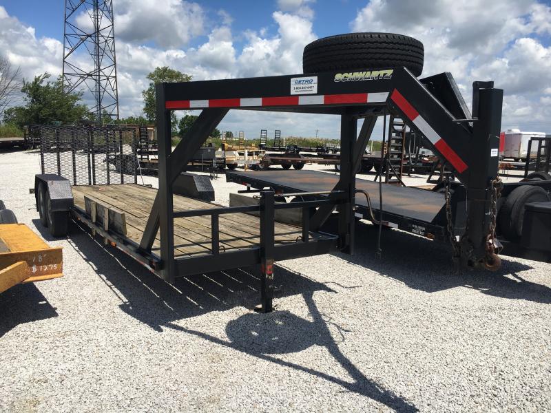 Used 2001 22' Flatbed Trailer Used 2001 22' Flatbed Trailer