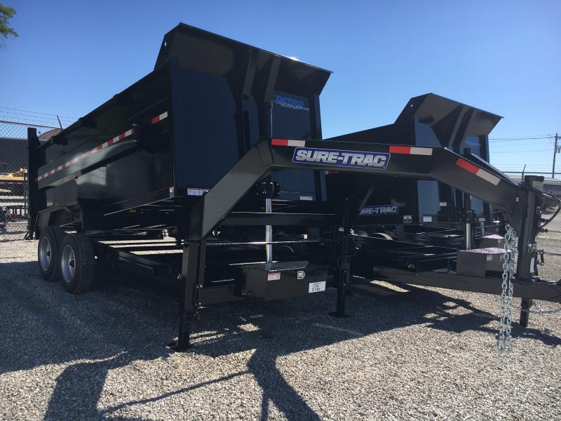 2018 Sure-Trac 82 IN X 14 LP 14K Goose Telescopic Dump 2018 Sure-Trac 82 IN X 14 LP 14K Goose Telescopic Dump