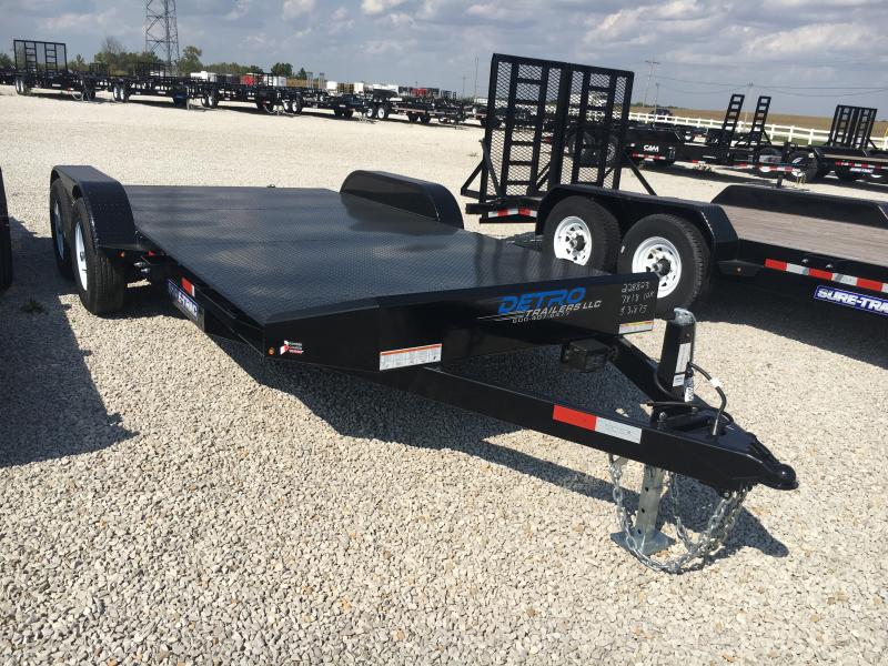 2018 Sure-Trac 7 x 18 Steel Deck Car Hauler 10k 2018 Sure-Trac 7 x 18 Steel Deck Car Hauler 10k