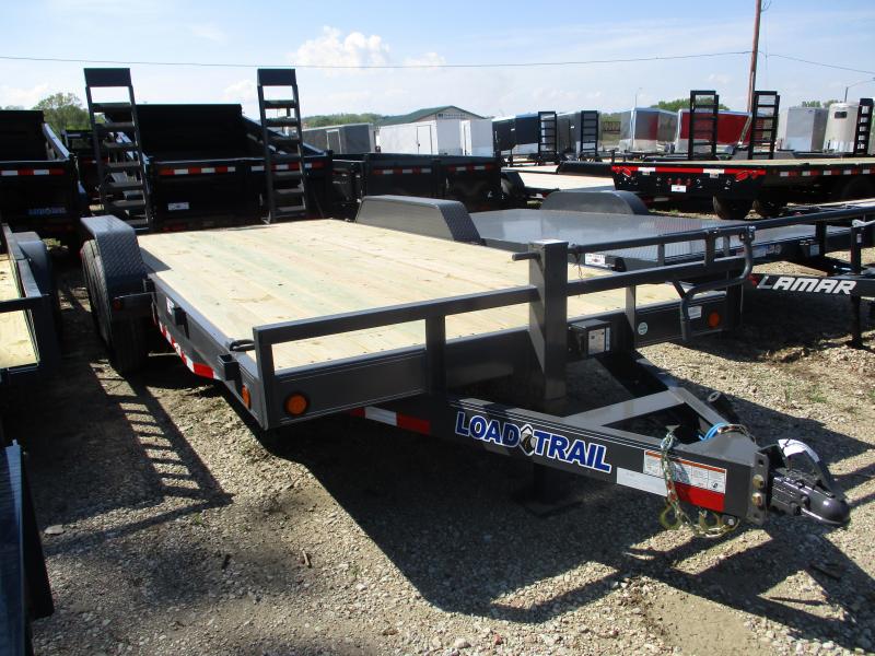 2019 Load Trail 83x18 Tandem Axle Carhauler Equipment Trailer 2019 Load Trail 83x18 Tandem Axle Carhauler Equipment Trailer